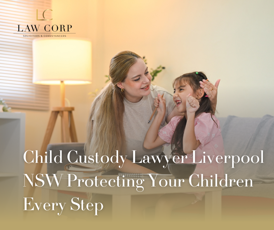 Child custody lawyer liverpool and family law support in Liverpool NSW focused on parenting arrangements and the best interests of the child